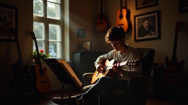 Comment progresser à la guitare avec des cours à Lille ?